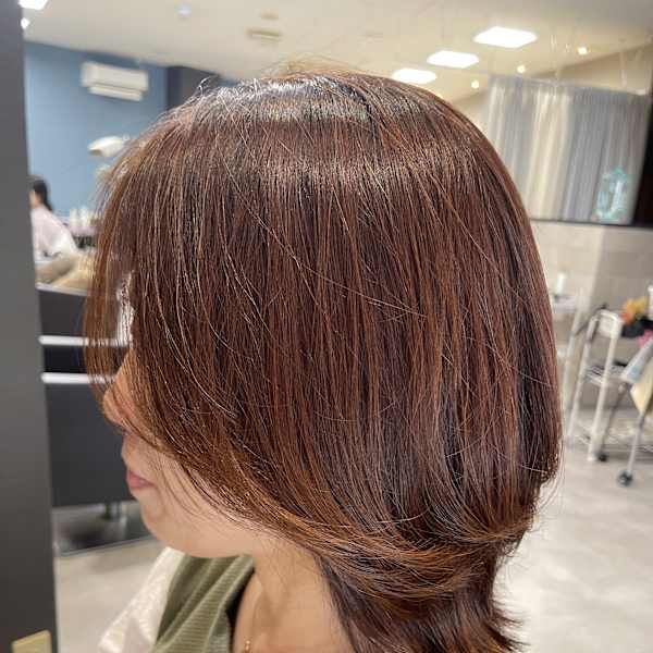 グレイカラー・白髪カバーが得意|ROSE HIP 姪浜