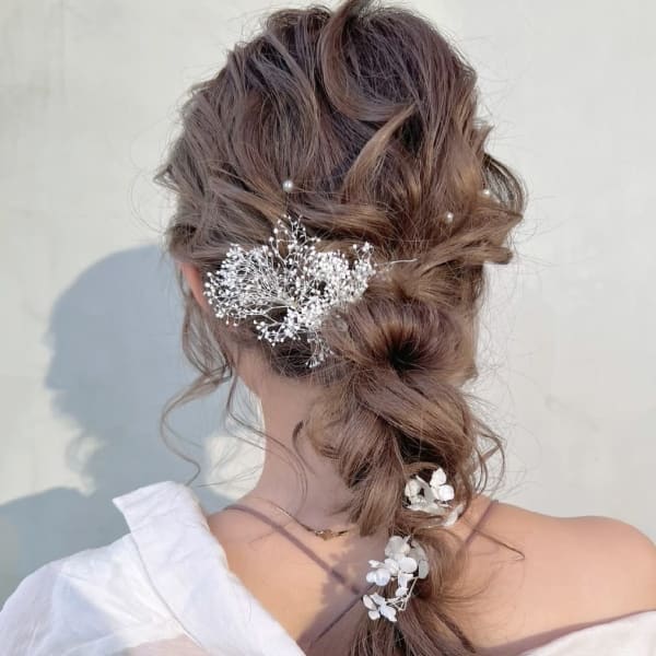 【ヘアセット】早朝OK・フルアップも☆結婚式／二次会／お呼ばれ／コンサート／イベント等に！[中野駅]|IT by ALBUM 中野店【アイティー バイ アルバム】