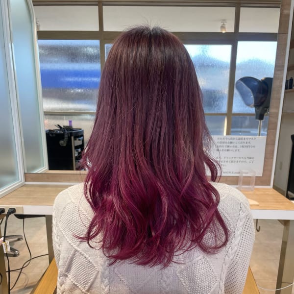 インナーカラー/フェイスフレーミング/グラデーション/ダブルカラー等、似合わせスタイルをご提案♪|SOUPLE.ozakiyama