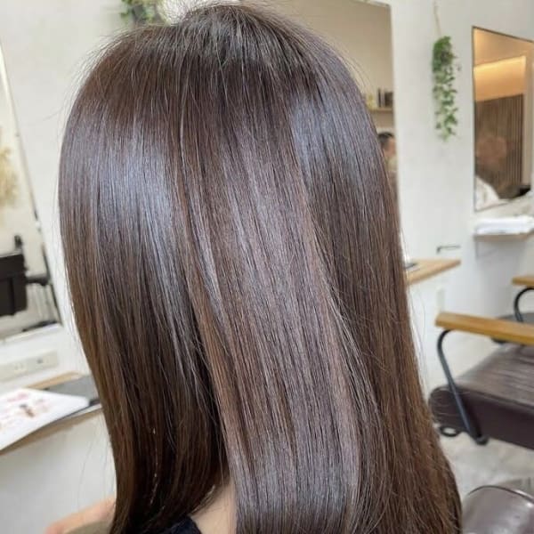 『カット+カラー+TR』大人女性のパサつき/細毛/うねり/まとまらないetc…お悩み別の改善◎|verite2～髪質改善 ヘッドスパ～京成大久保