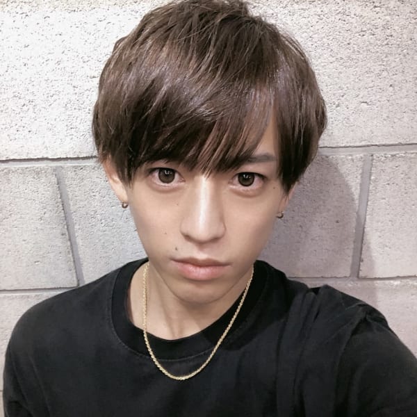 韓国マッシュ×透明感カラー×ニュアンスパーマ|RUNSO 新宿【ランソ】