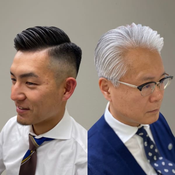 【ビジネスマンにオススメ】幅広い年齢層に自然で清潔感のあるスタイルを☆|GINZA Rita