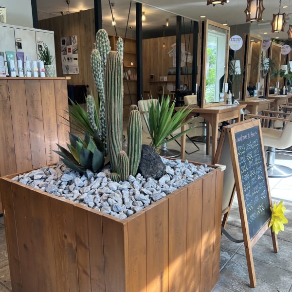 カウンセリングブース☆髪の状態やなりたいスタイルをキャッチ★|ann CHEEKS 貝塚店