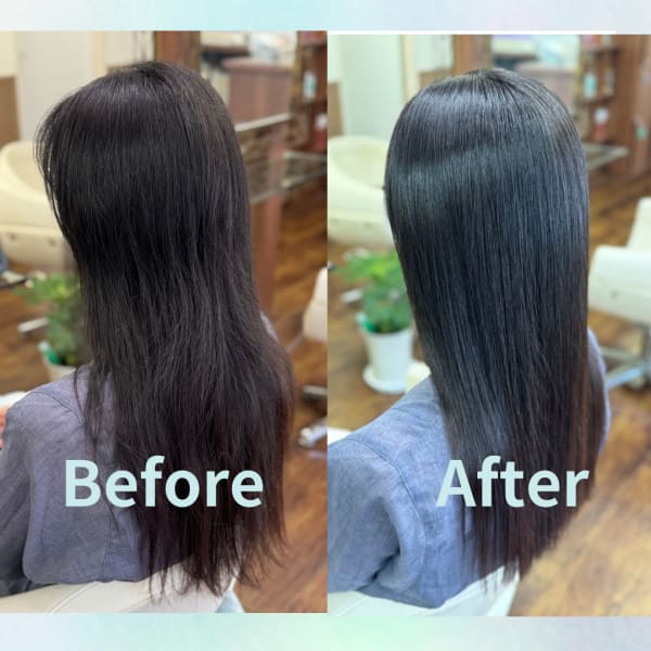 当店のこだわり　お手入れ簡単サロンの仕上がりを再現|髪質改善専門店 BxF SALON 大森町店