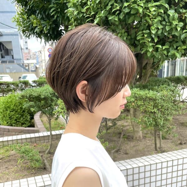 ブリーチなしの透明感カラー、レイヤーカットぜひお任せください|loulou