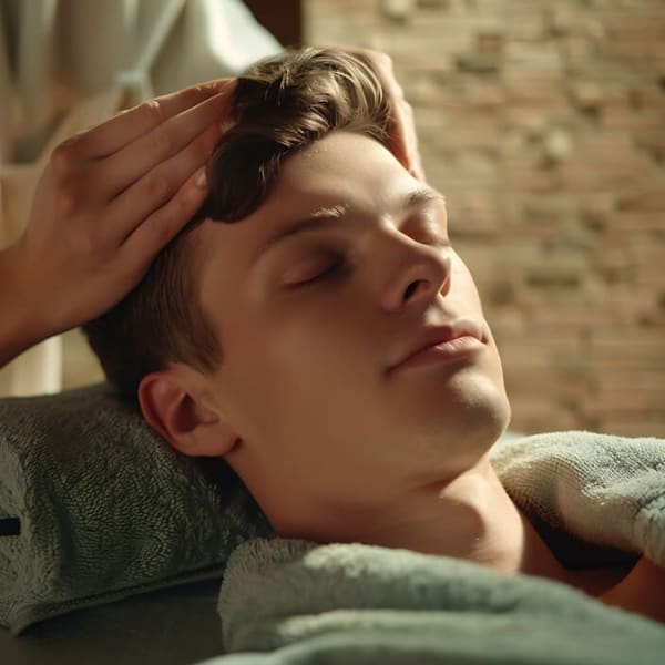 【夏限定】【プロのヘッドスパ集団】癒し効果も◎半個室でくつろぎの時間を！初回5500円(カット込)|MEN'S WILL by SVENSON 京都スタジオ