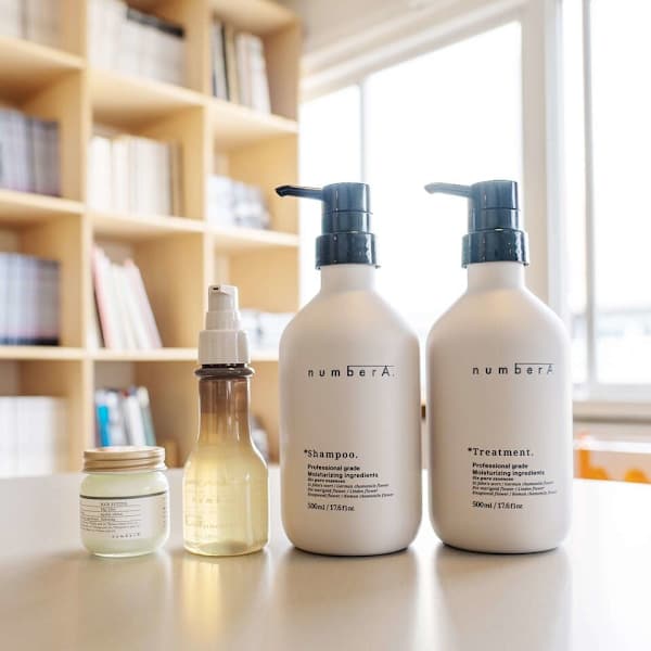 ■オリジナルブランド『number A.』■赤ちゃんにも使えるオーガニックシャンプー&トリートメント|Agu hair soyon 梅田店
