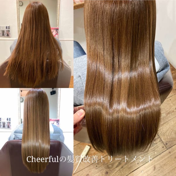 【髪質改善/美髪矯正】気になるクセやうねりを改善し美髪へ導きます◎|Cheerful