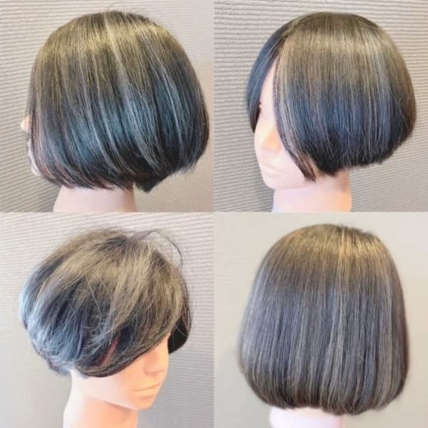 グレイカラー・白髪カバーが得意なサロン|Resto hair
