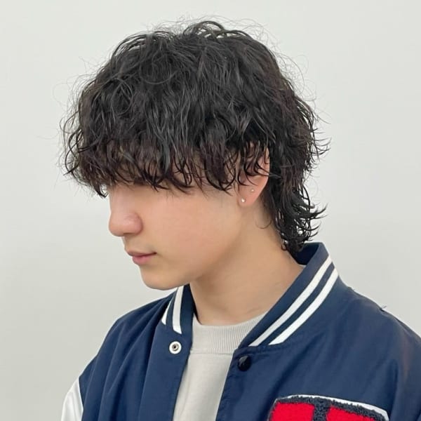 パーマが得意な大野城のメンズ美容室◎セットなしでもキマるヘアに！|MENS SALON RUGGED 大野城店