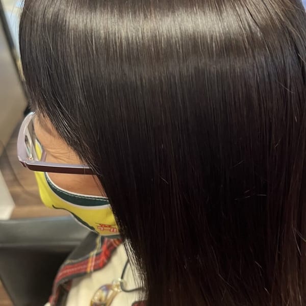 好評♪♪【縮毛矯正】クセやうねりでまとまらないヘアをサラサラ・ツヤツヤストレートに♪|HAIR MODE GRACE KELLY