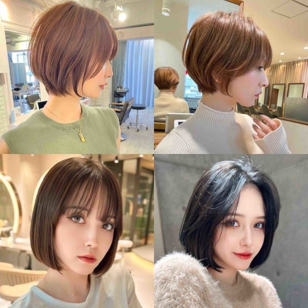 シルエットで魅せるショート・ボブヘアのカットが得意なサロン|Lond Mirror