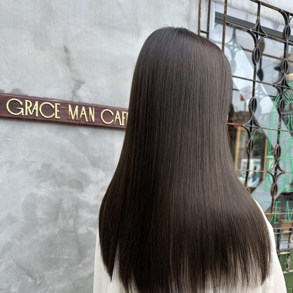 うるツヤになれる厳選トリートメントが自慢|GRACE MAN CAFE