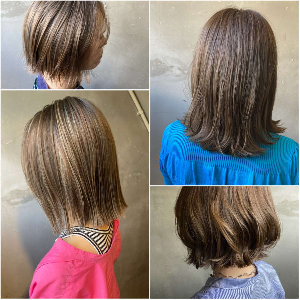 ≪脱白髪染め≫一人ひとりの髪質に合わせた髪と頭皮に優しいカラーでいつまでも美しく|DIEGO HAIR SERVICE