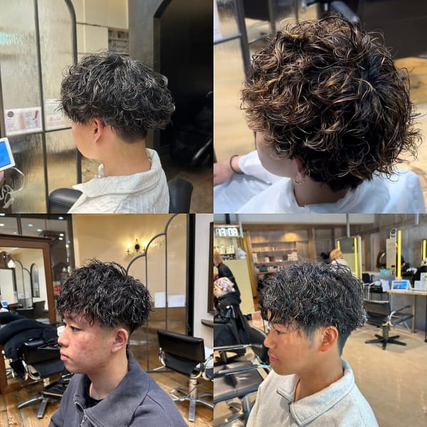 メンズ必見!ツイストパーマ・スパイラルパーマ得意なスタイリスト在籍|Corazon イオンモール長久手店