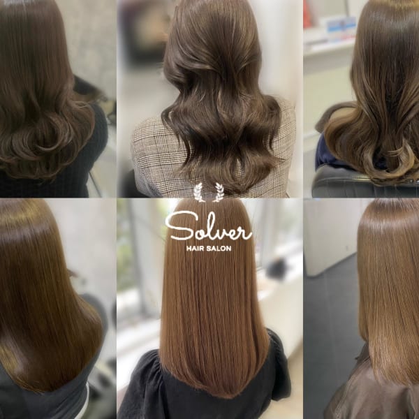 髪色に合わせ豊富なカラー剤をご用意♪【アディクシーカラー】オフィスでも自然に馴染む色味に◎|Solver