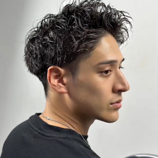 床屋限定パーマからスパイラル、ツイスト　短髪にもできるパーマそろえてます！【ヒロ銀座】|HIRO GINZA 池袋 サンシャイン通り店