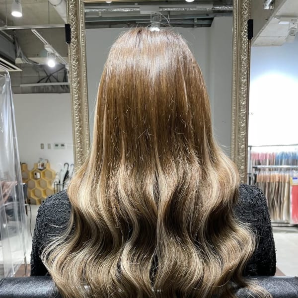プルエクステが得意なサロン|エクステ・インナーカラー・髪質改善・縮毛矯正専門店 hair salon AMOR 高田馬場店