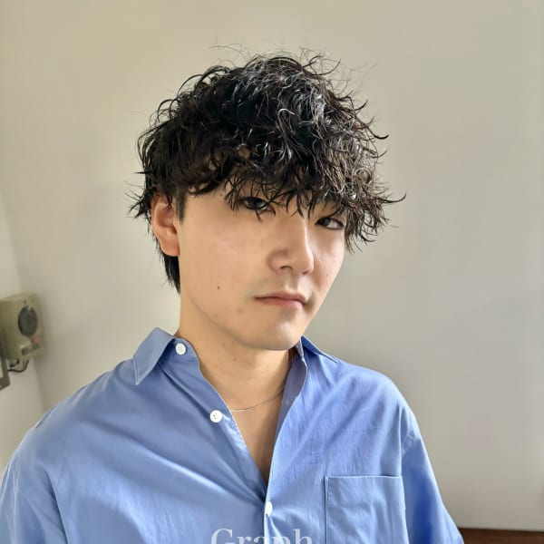 メンズカジュアル・メンズパーマが得意なサロン|Graph.【グラフ】立川