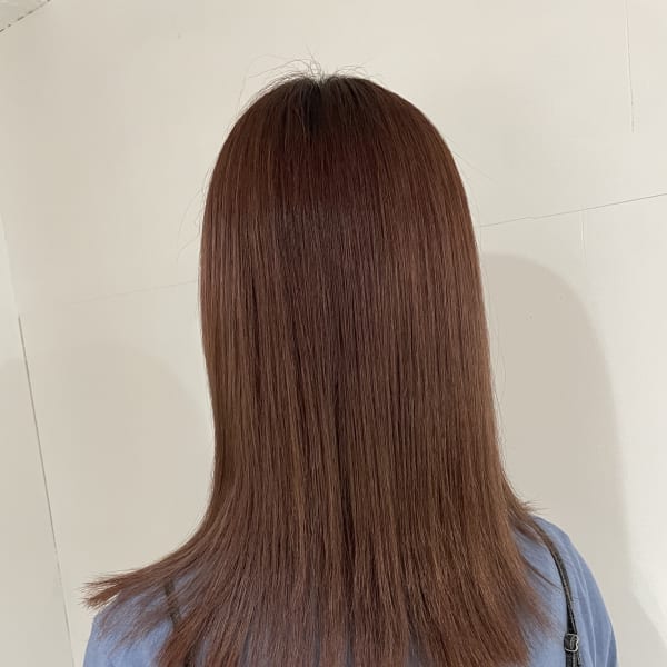 負担の少ないトリートメントカラーで透明感や発色が綺麗なカラーが得意なサロン|髪質改善 2195hair 世田谷代田