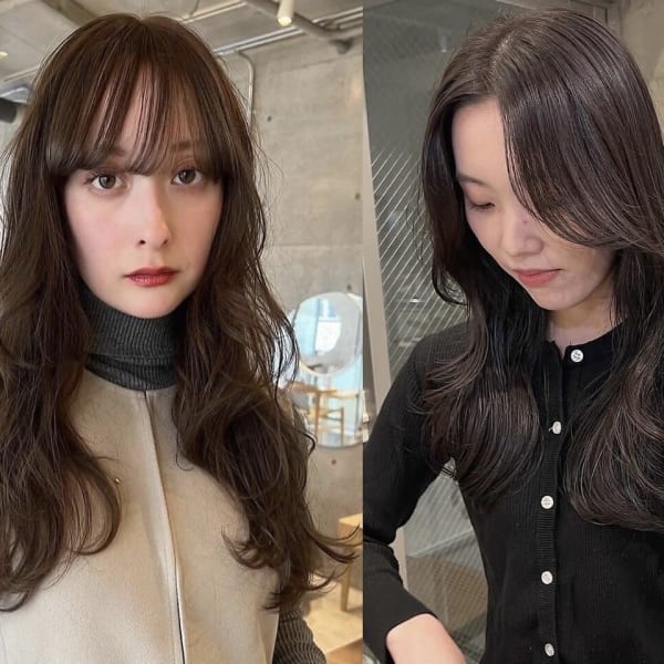 【カット】髪型で1番大切な『前髪&顔まわり』のカットに絶大な支持を得る。小顔×トレンド×似合わせ◎|SCENE 立川 髪質改善/ヘッドスパ/カラー/パーマ/レディース＆メンズサロン