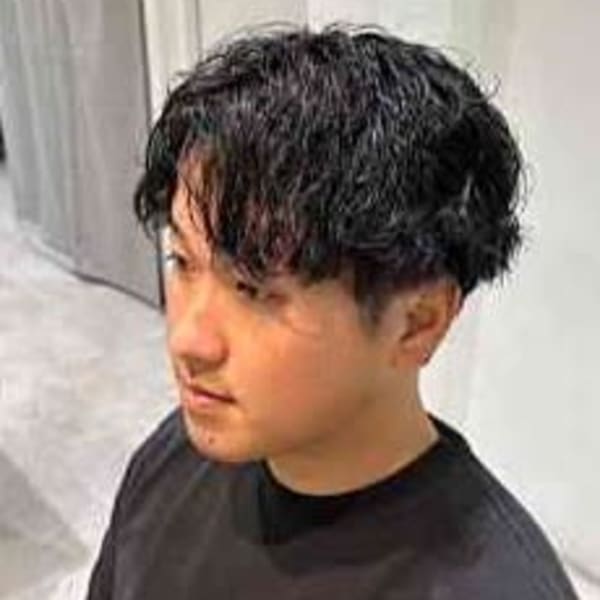 【メンズ限定メニュー】　カット+パーマ6600円　他メニュー有り　|cheri