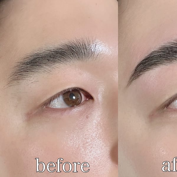 メンズも眉毛とまつ毛の施術で好印象にチェンジ！男性のアイブロウ・まつ毛の利用OKサロン！新宿男性眉毛|An'me【パリジェンヌラッシュ/眉毛/まつげパーマ/マツエク/新宿】