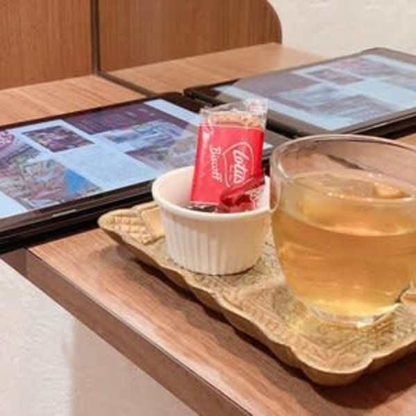 待ち時間はタブレットでお好きな雑誌を見ていただけます☆|半個室 rire hair 箱崎店