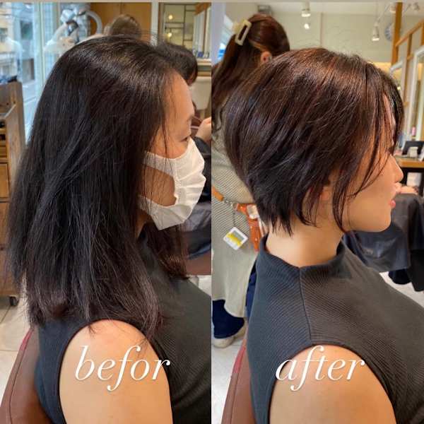 バッサリイメージチェンジショートカットは誰が切るかで大きく変わります|Neolive Luca 御茶ノ水