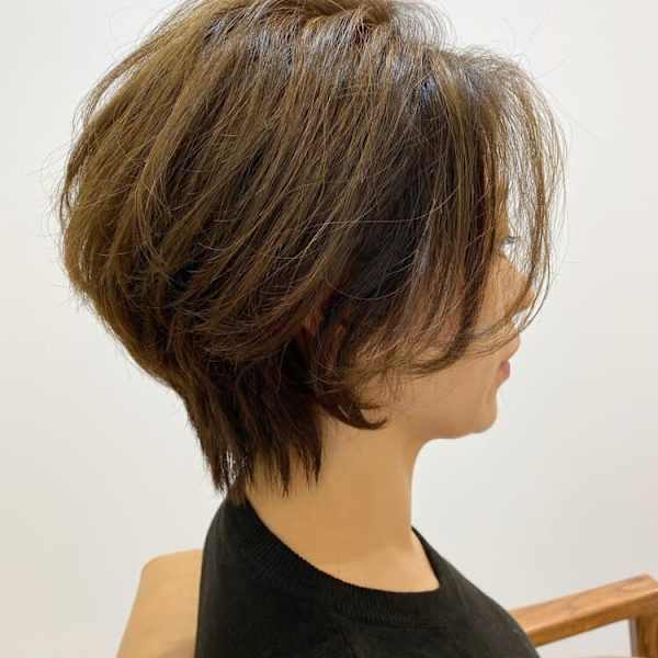 ショートヘアのカットが得意|半個室型美容室 Sourire 今宿店