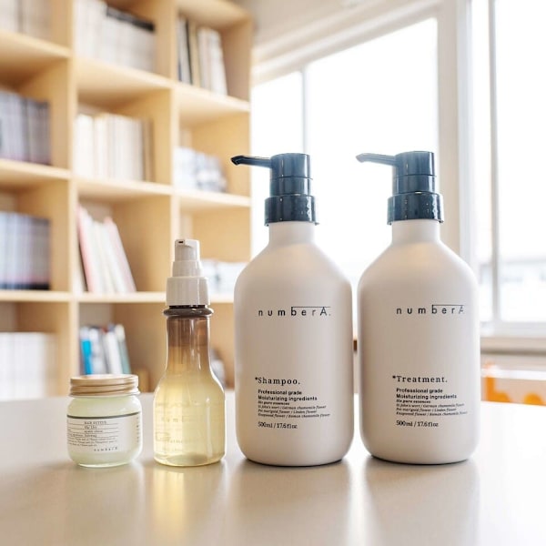 ■オリジナルブランド『number A.』■赤ちゃんにも使えるオーガニックシャンプー&トリートメント|Agu hair bey 松山店【アグ ヘアー ベイ】