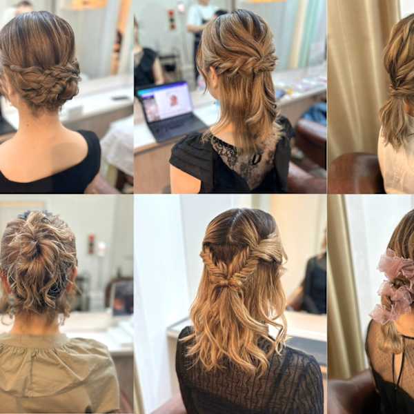 【ヘアセット】ナチュラルで可愛いヘアアレンジが大人気♪|Elua Hono-Hono