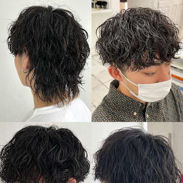 メンズパーマスタイルが人気☆|NeF