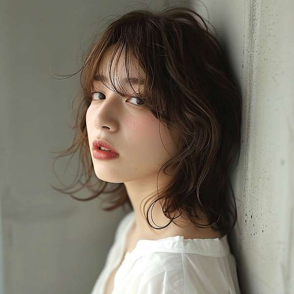 【天神/薬院】ツヤと潤い溢れる質感で透明感のあるカラーに。《ダメージレス＆髪質改善》で高リピート率◎|福岡 オーガニックカラー miroa