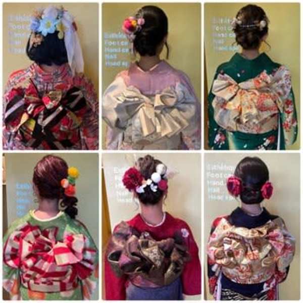 【成人式、着付け、ヘアセット、メイク】イベントに合わせて♪ 早朝も可能です! 目白駅,池袋駅,高田馬|tip・top目白店