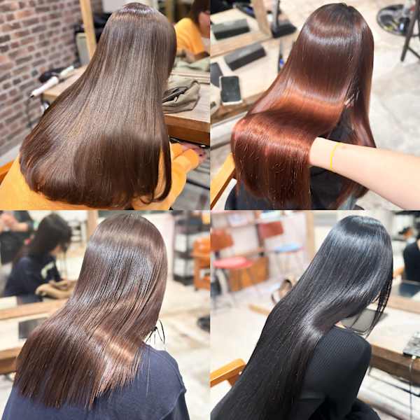 話題の髪質改善ストレートでSNSで見るシルクのようなサラツヤ髪を実現|anmani