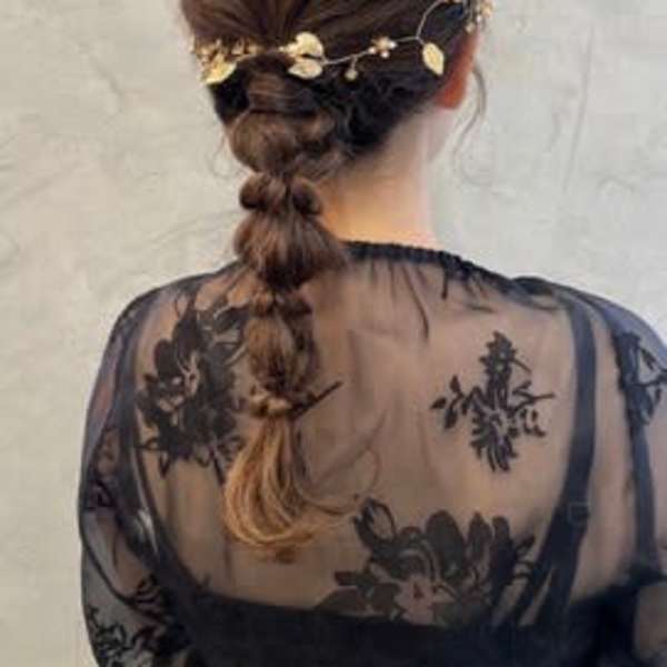 ヘアセット・ヘアアレンジお任せください！|THREE...by velvet
