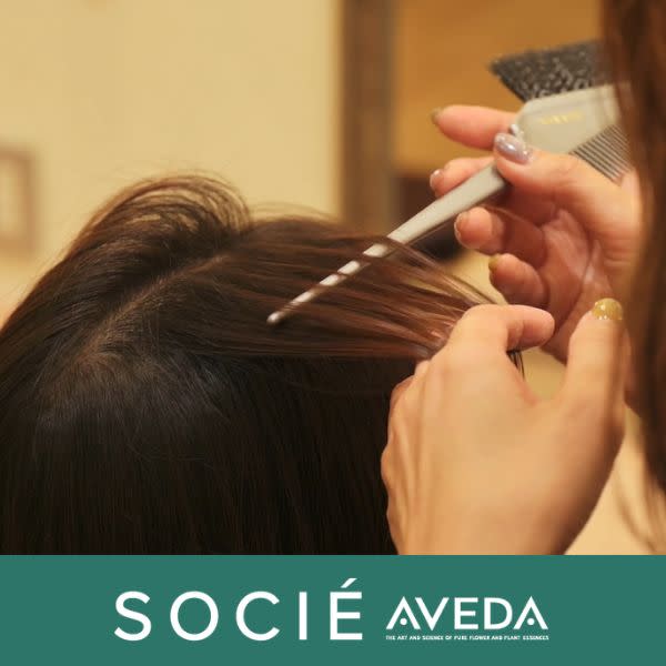 【ハイライト】透明感抜群の大人のお洒落でさりげないデザインを|SOCIE AVEDA ペリエ千葉店