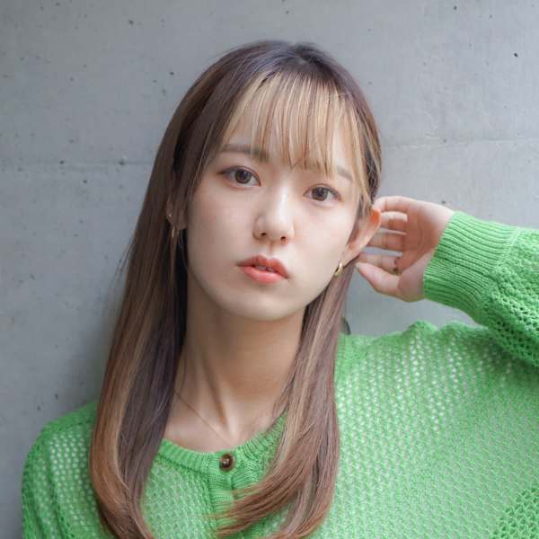 デザインカラー・ハイライト・白髪ぼかしが得意なサロン♪|Aries 上赤江店