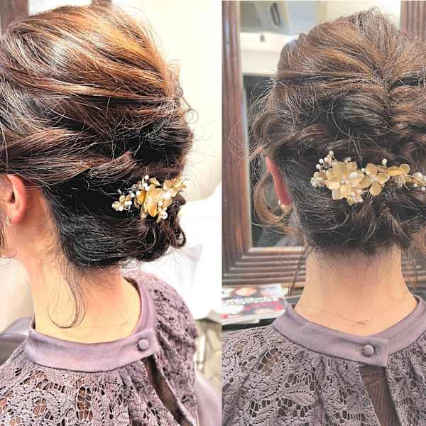 【ヘアーセット/ヘアアレンジ】が得意。 時間外が早朝にも対応しています。|OHI 赤羽店