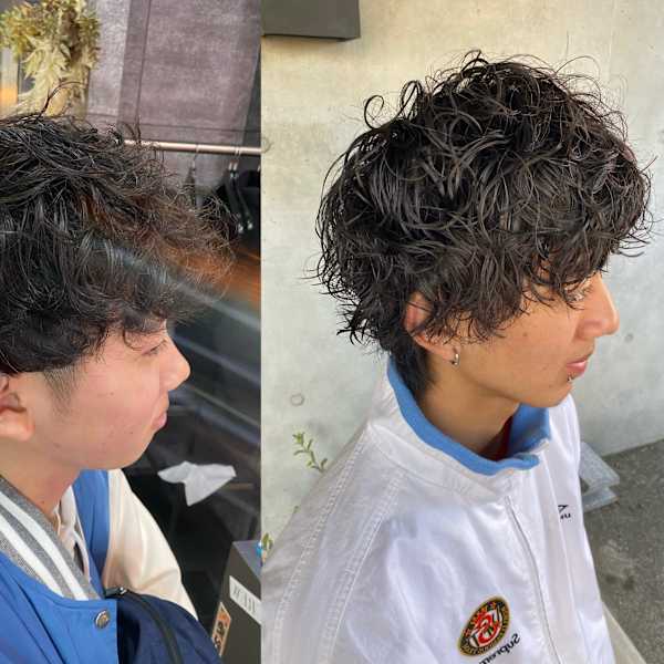 メンズパーマ/スパイラル|CREW