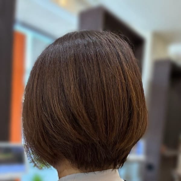 収まりが良く扱いやすいコンパクトなボブ・ショート◇1人1人の骨格に合わせたカット技術が自慢|Party ticket.