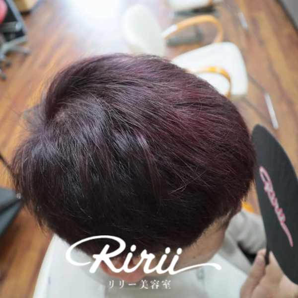 ルフレカラースピネルにレッドをちょっとプラスなToyota社員 |リリー美容室