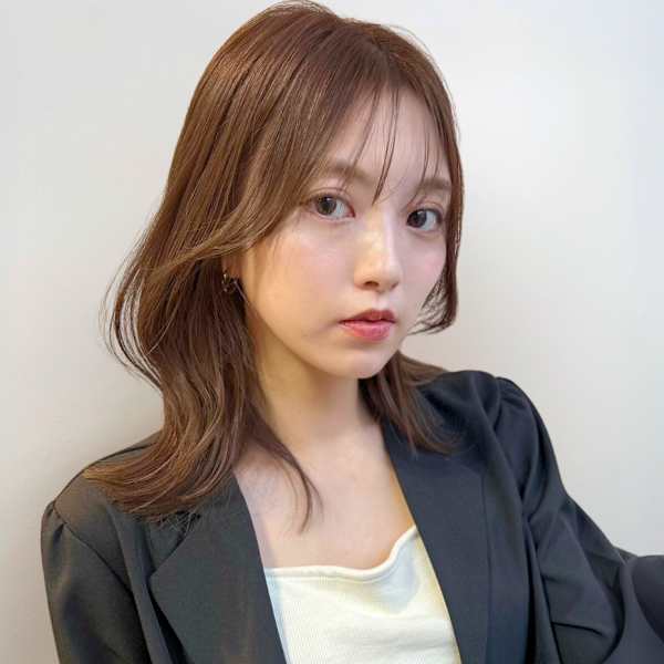 人気のレイヤーカット口コミ高評価♪カット+ケアカラー+トリートメント￥9,900 |vain 渋谷