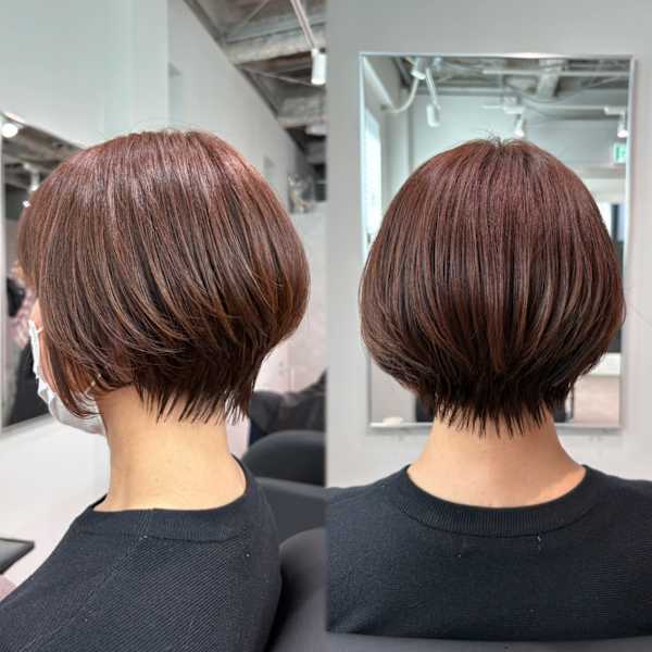 お客様に合せたデザインカットが得意なヘアサロン|HEARTS 船橋 白髪ぼかし 脱白髪染め