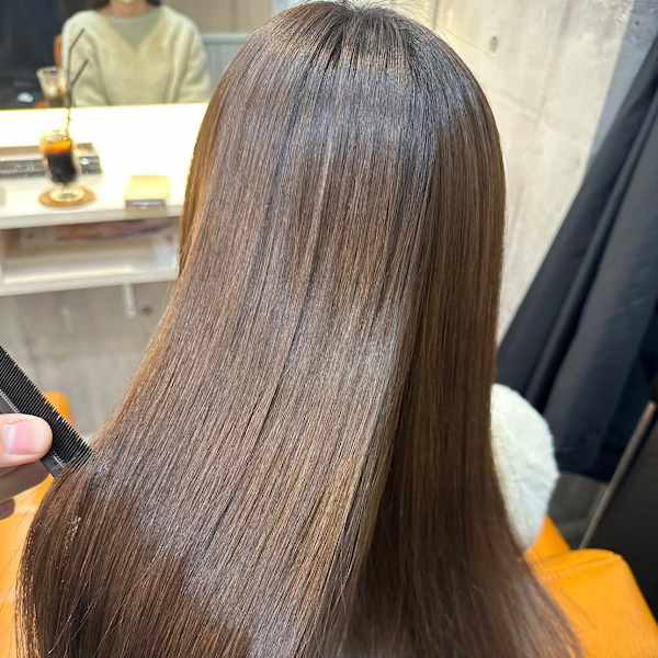 縮毛矯正とは思えないほど自然に☆"ECLARTオリジナル弱酸性縮毛矯正"を使用し理想の髪質に改善♪|ECLART Reala 藤沢店