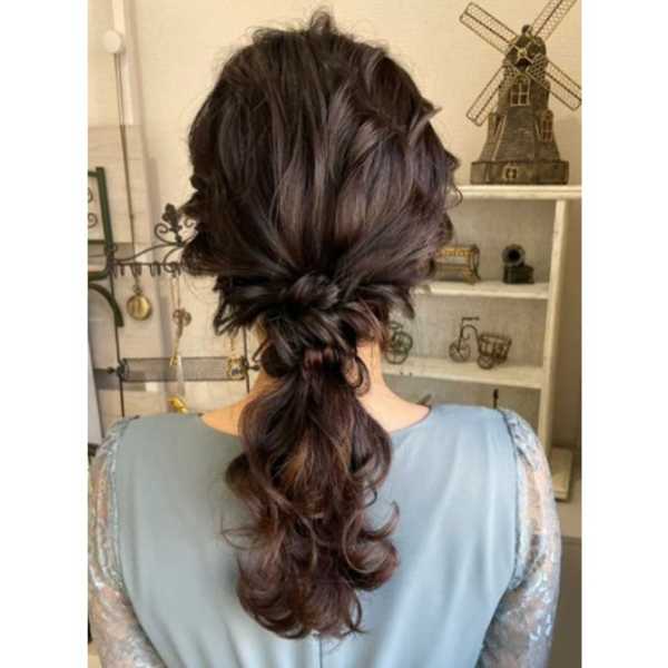 パーティーヘアセットが得意なサロン|vertsoie