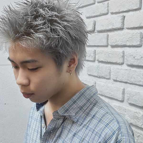 メンズデザインヘアカラーもおまかせ☆【bilancia】【池袋】|bilancia