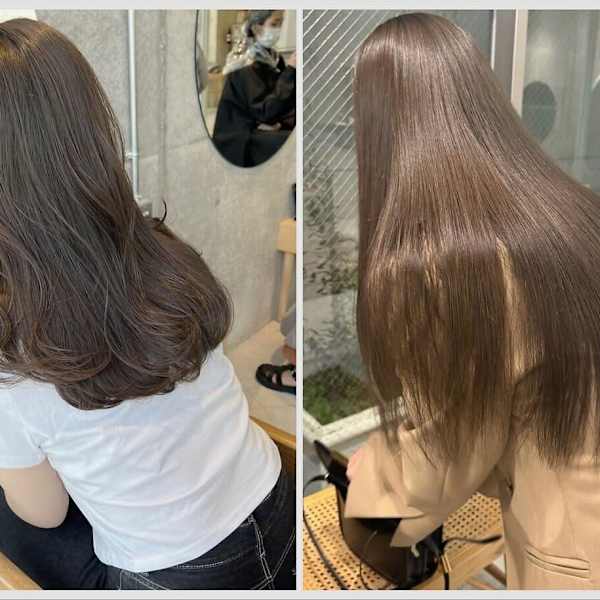 髪質やなりたいカラーに合わせてご提案！透け感。透明感たっぷりカラー★|Louwe 中目黒 髪質改善＆カラー＆トリートメント＆ヘッドスパ