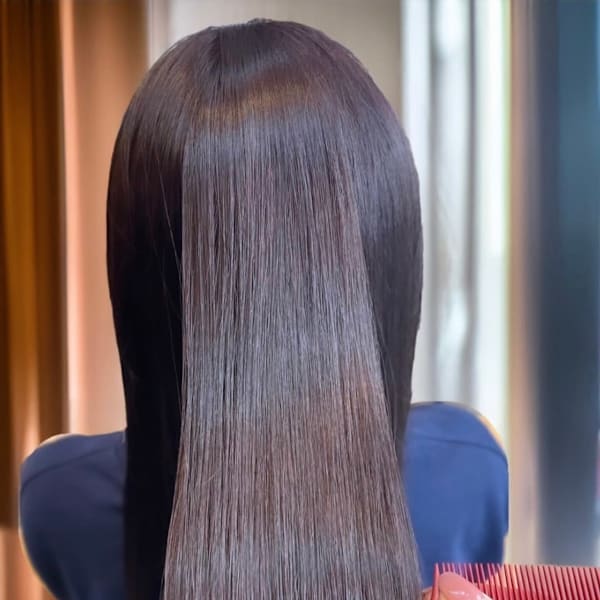 ダメージレスな縮毛矯正・ストレートでツヤ&潤いのある艶髪に♪|La fith hair santie 広島駅前店